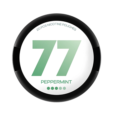 77 Nicotine Pouches Peppermint
