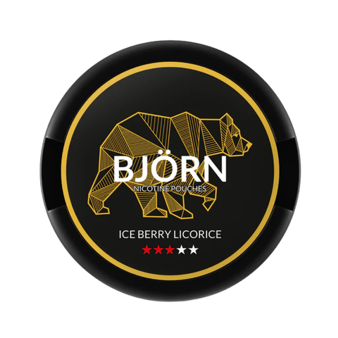 Bjornas Liquorice ir Berry Medium