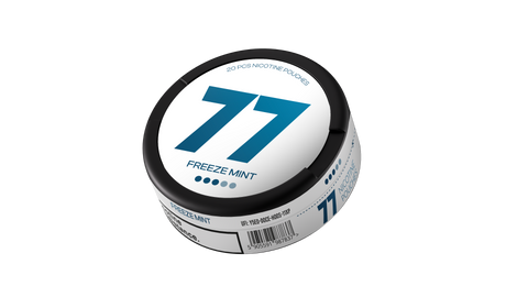 77 Nicotine Pouches Freeze Mint