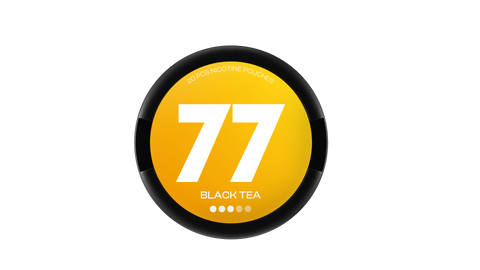 77 nikotino maišeliai Black Tea