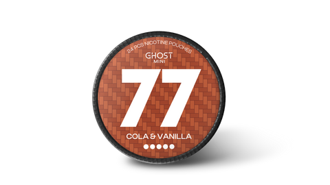 77 Vaiduoklis Mini Cola Vanilla Extra Strong