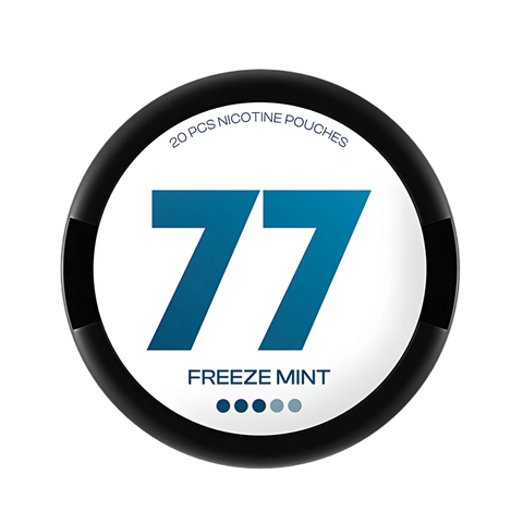 77 nikotino maišeliai Freeze Mint