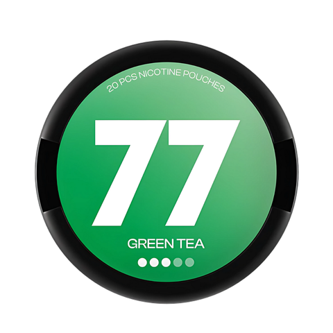 77 žalios nikotino kapsulės Tea