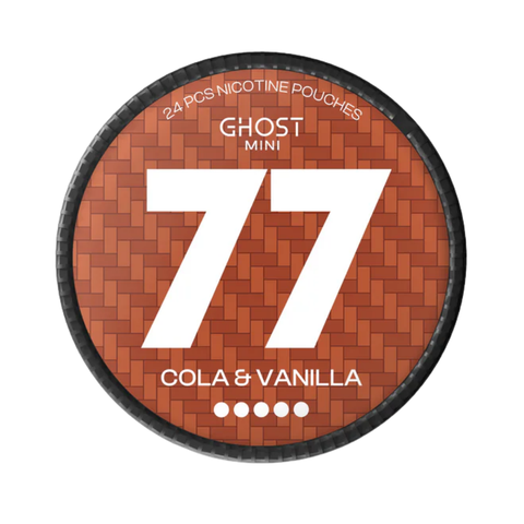 77 Vaiduoklis Mini Cola Vanilla Extra Strong
