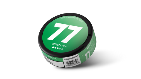 77 Nicotine Pouches Green Tea