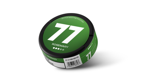 77 Nicotine Pouches Rosemary
