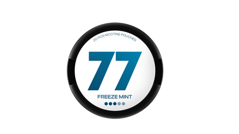 77 nikotino maišeliai Freeze Mint