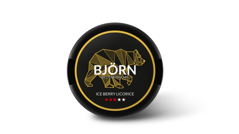 Bjornas Liquorice ir Berry Medium