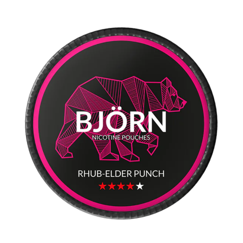 Björn Rhuharb ir Elderflower Strong