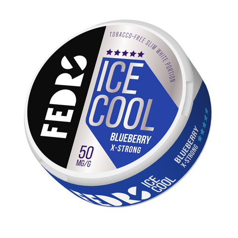 Fedrs Ice Cool X-Strong Blueberry