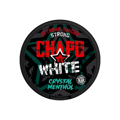 Chapo White Crystal Menthol Danger