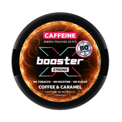 X - Stiprintuvas Energy Pouches Kava ir Caramel