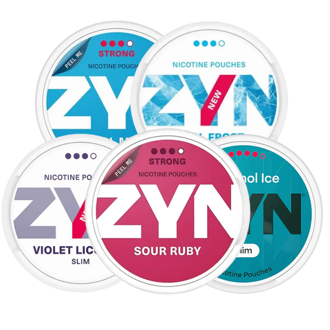 5 x Zyn Mixpack